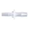 Cole-Parmer Luer to Hose Barb Fitting, Straight Adapter, Animal-Derivative-Free Polypropylene, Cleanroom Packed, Stationary Male Luer Lock x 3/16" ID; 10/Pk