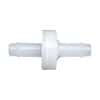 Cole-Parmer Miniature Check Valve, PVDF Housing, Viton® diaphragm, 1/4" ID