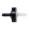 Cole-Parmer Miniature Check Valve, Nylon Housing, Silicone Diaphragm, 1/8" ID
