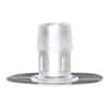 Cole-Parmer Port Disk Hose Barb Fitting, Engage™ 8402, No Dimples, Cleanroom Packed, 1/2" ID; 10/Pk