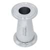 Cole-Parmer Fitting, 316L Stainless Steel, Straight, Concentric Sanitary Clamp Reducer, 1" x 3/4"; 1/Each