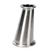 Cole-Parmer Fitting, 316L Stainless Steel, Straight, Eccentric Sanitary Clamp Reducer, 1" x 3/4"; 1/Each