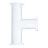 Cole-Parmer Sanitary Fitting, Tee Union, Polypropylene, 1"; 1/Each