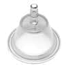 Cole-Parmer Sanitary to Hose Barb Fitting, Straight Adapter, Polypropylene, 1-1/2" Tri-Clamp x 1/4" ID; 1/Each