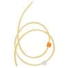 Cole-Parmer Solvent-Resistant PVC 2-Stop Pump Tubing, 0.64 mm, Orange/White; 12/Pk