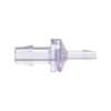 Cole-Parmer Reducing Check Valve, Gamma-Stable Natural Polycarbonate, 1/4" ID x 1/8" ID; 10/Pk