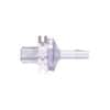 Cole-Parmer Threaded Check Valve, Gamma-Stable Natural Polycarbonate, 1/8" NPT(M) x 3/16" ID; 10/Pk