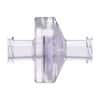 Cole-Parmer Luer Check Valve, Gamma-Stable Natural Polycarbonate, Female x Female; 10/Pk