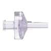 Cole-Parmer Luer Check Valve, Gamma-Stable Natural Polycarbonate, Female x Male Slip; 10/Pk
