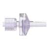 Cole-Parmer Luer Check Valve, Gamma-Stable Natural Polycarbonate, Locking Male x Male Slip; 10/Pk