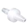 Cole-Parmer HDPE In-Line Filter, Polypropylene, Natural,  45-90 Micron, 3/16" ID; 10/Pk
