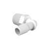 Cole-Parmer Threaded to Hose Barb Fitting, 90° Elbow, HDPE, 3/8" NPT(M) x 5/16" ID; 10/Pk