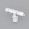 Cole-Parmer Threaded to Hose Barb Fitting, Tee Adapter, PP, 3/4" NPT(M) x 3/4" ID; 10/Pk