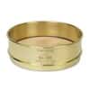 Cole-Parmer Testing Sieve, 8" OD Brass Frame/Brass Wire, Half height, No. 45