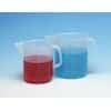 Cole-Parmer Low-Form Polypropylene Beakers with Handle and Pour Spout, 5000 mL
