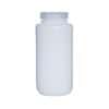 Cole-Parmer Fluorinated HDPE Wide-Mouth Plastic Bottle, 1000mL; 6/PK