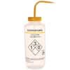 Cole-Parmer Safety Wash Bottle, LDPE, Vented, Isopropanol, 500mL (16oz); 6/PK