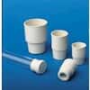 Cole-Parmer Folding Skirt Stopper, Rubber, Size No. 7.1; 100/PK