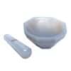 Cole-Parmer 1.5" Agate Mortar & Pestle Set, 5 mL