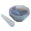 Cole-Parmer 3" Agate Mortar & Pestle Set, 25 mL