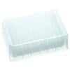 Cole-Parmer Chromatography Tested 96-Well Plate, Polypropylene, Square Opening, V-Shape, 2 mL; 5/Cs