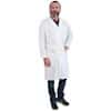 Cole-Parmer Men's Easy Care Poly/Cotton Blend Lab Coat, Large (44)
