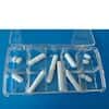 Cole-Parmer PTFE Stirrer Bars, Boxed Assortments, 12 Octahedral, 2 each of 13 x 8, 15 x 8, 25 x 10, 38 x 10, 51 x 10, 64 x 10 mm