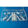 Cole-Parmer PTFE Stirrer Bars, Boxed Assortments, 18 Plain, 2 each of 10 x 6, 15 x 6, 20 x 7, 25 x 8, 30 x 7, 40 x 8, 50 x 8, 60 x 7, 80 x 10 mm