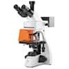 Cole-Parmer MSU-400 Compound Trinocular Microscope, 4/10/40/100x, Fluorescence-LED Plan; 100-240 VAC