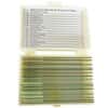 Cole-Parmer Prepared Microscope Slide Set, Algae Survey, Set of 15 Slides; 1/EA