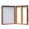 Cole-Parmer Microscope Slide Storage Box, Wooden, Holds 25 Slides