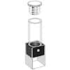 Cole-Parmer 060 254 10 x 10 mm Macro Glass Cell (Visible, 4 Windows)