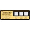 Cole-Parmer Irreversible Thermostrip Disinfection Indicator, 160-180F/71-82C; 16/Pk