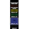 Cole-Parmer Reusable Low-Temperature Labels, Cooler, 34 to 50F (1 to 10C); 10/Pk