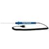 Cole-Parmer Type-J, Hypo Tip Probe, 4" L, Mini-Connector, .063" Dia, Grounded , 5ft Coil Cord