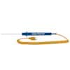 Cole-Parmer Type-K, Hypo Tip Probe, 4" L, Mini-Connector, .063" Dia, Grounded , 5ft Coil Cord