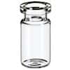 Cole-Parmer Headspace Vial, Glass, 20 mm, Crimp Neck, Flat Bottom, 5 mL; 1000/pk