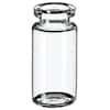 Cole-Parmer Headspace Vial, Glass, 20 mm, DIN Crimp Neck, Round Bottom, 10 mL; 1000/pk