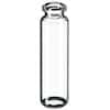 Cole-Parmer Headspace Vial, Glass, 20 mm, Crimp Neck, Round Bottom, 20 mL; 1000/pk
