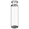 Cole-Parmer Headspace Vial, Glass, 20 mm, DIN Crimp Neck, Round Bottom, 20 mL; 1000/pk