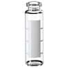 Cole-Parmer Headspace Vial, Glass, 20 mm, Crimp Neck, Round Bottom, with Label and Filling Lines, 20 mL; 1000/pk