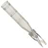 Cole-Parmer Limited-Volume Insert, Polypropylene, Conical Bottom with Plastic Spring, 0.1 mL; 1000/pk