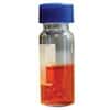 Cole-Parmer LCGC Screw Top Vials, Glass, 9 mm Short Thread, 2 mL, with Label Area, Pre-Slit PTFE/Silicone Septum; 100/pk