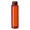 Cole-Parmer Sample Vial, Amber Glass, Screw Neck, 12 mL; 1000/pk