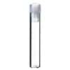 Cole-Parmer Shell Vial, 8 mm, Glass, Flat Bottom, 1 mL, with PE Plug, for Use with Insert 98700-84; 1000/pk