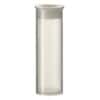 Cole-Parmer Shell Vial, 15 mm, Polypropylene, Flat Bottom, 4 mL, with PE Plug; 1000/pk