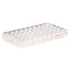 Cole-Parmer Vial Rack, Acrylic; holds 50 vials up to 8mm Diameter