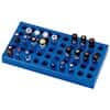 Cole-Parmer Vial Rack, Polypropylene; holds 50 vials up to 12mm Diameter; Blue