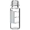 Cole-Parmer Vial, 2 mL, SureStop Glass with Label, 9 mm Short Thread; 1000/pk
