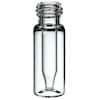 Cole-Parmer Vial, 2 mL, Glass with 0.3 mL Base Bonded Insert, 9 mm Short Thread; 1000/pk